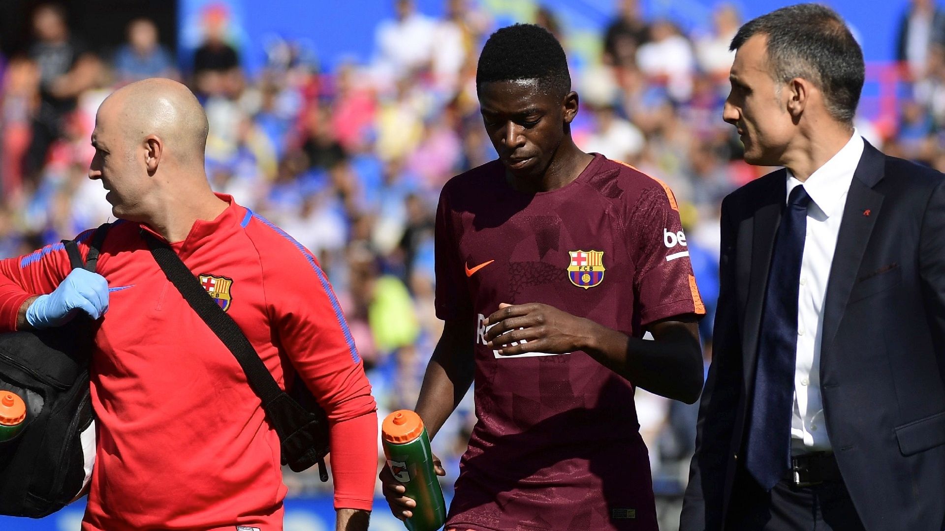 Ousmane Dembele Getafe Barcelona LaLiga 16092017