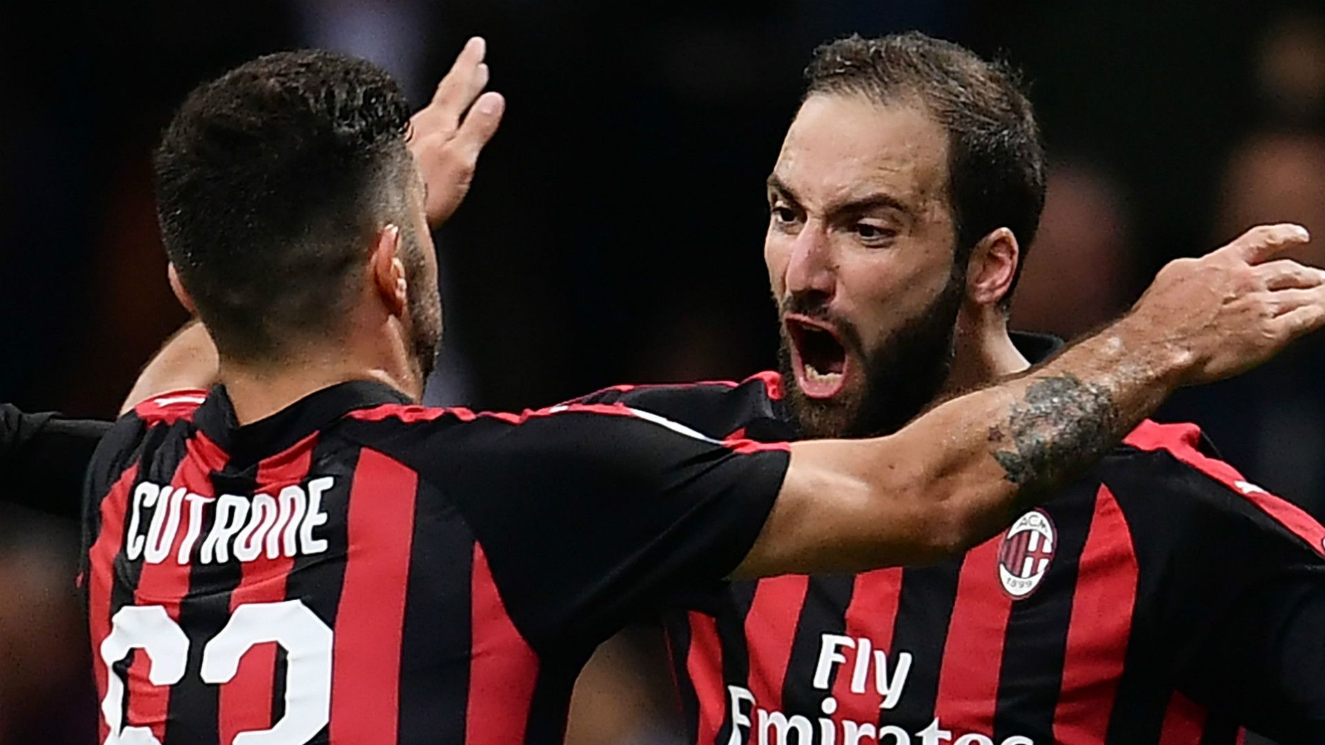 Gonzalo Higuain AC Milan 2018-19