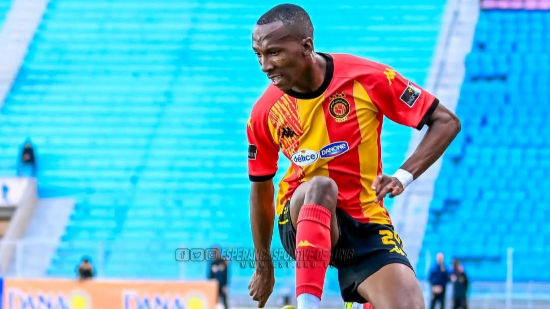 Elias Mokwana, Esperance de Tunis, February 2025.