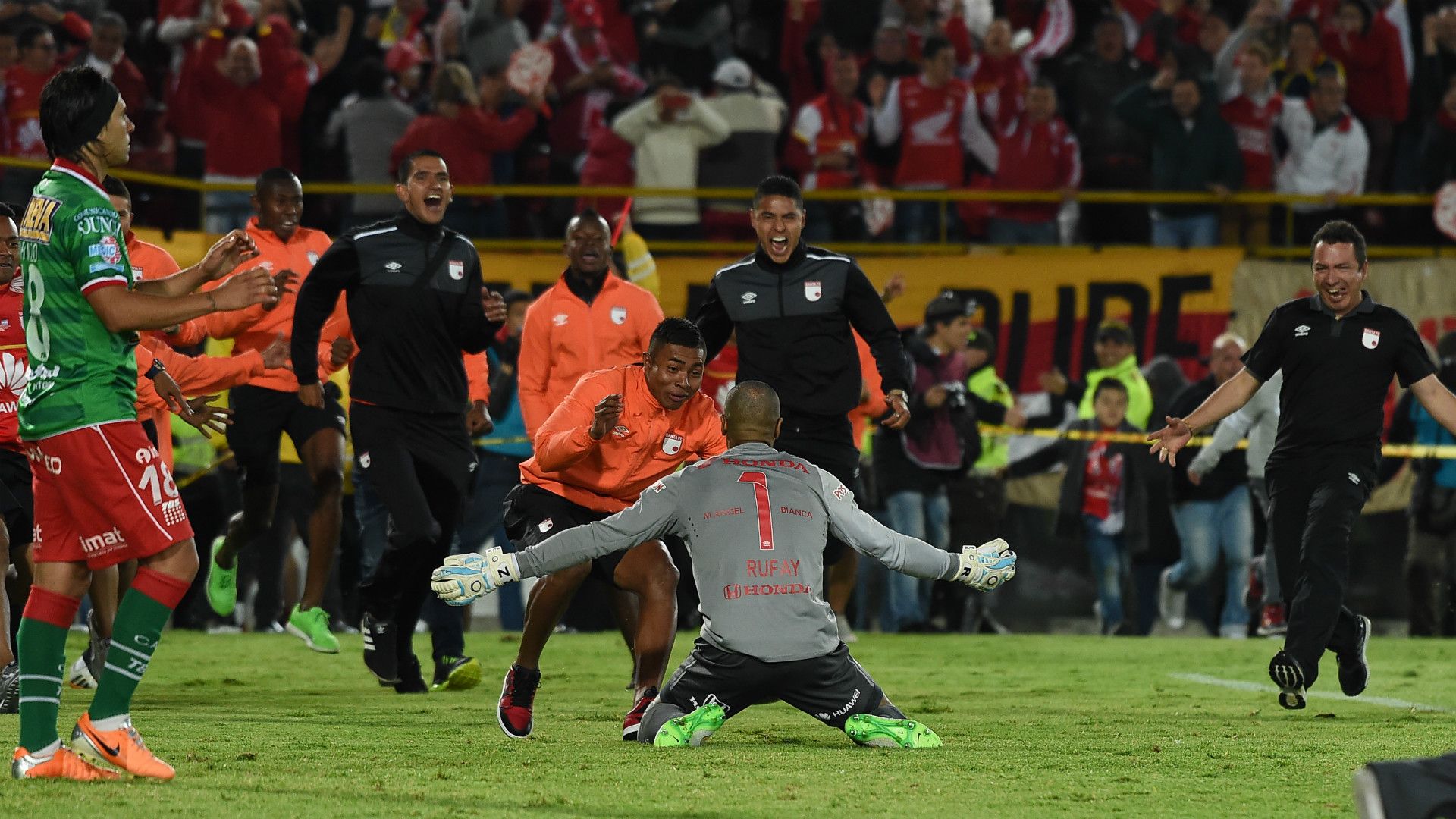 Robinson Zapata Independiente Santa Fe Huracan Final Copa Sudamericana 09122015