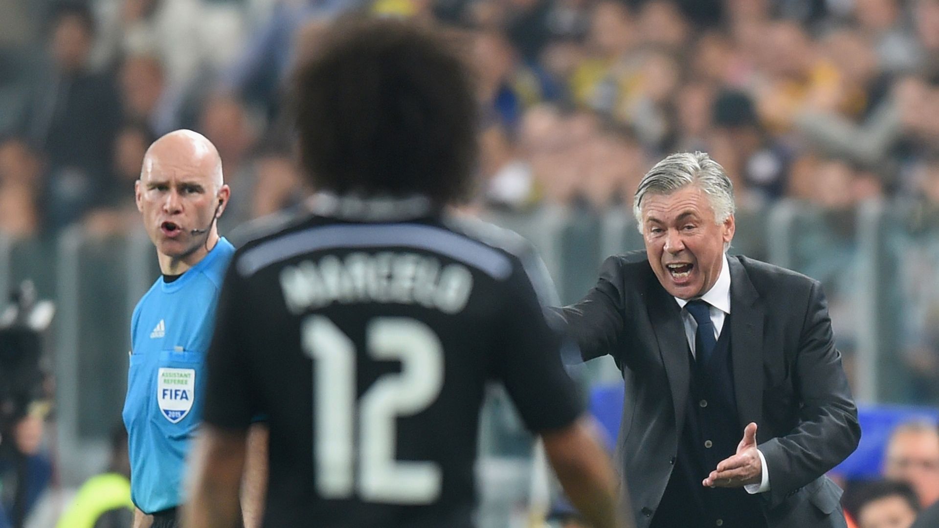 Marcelo - Carlo Ancelotti - Real Madrid