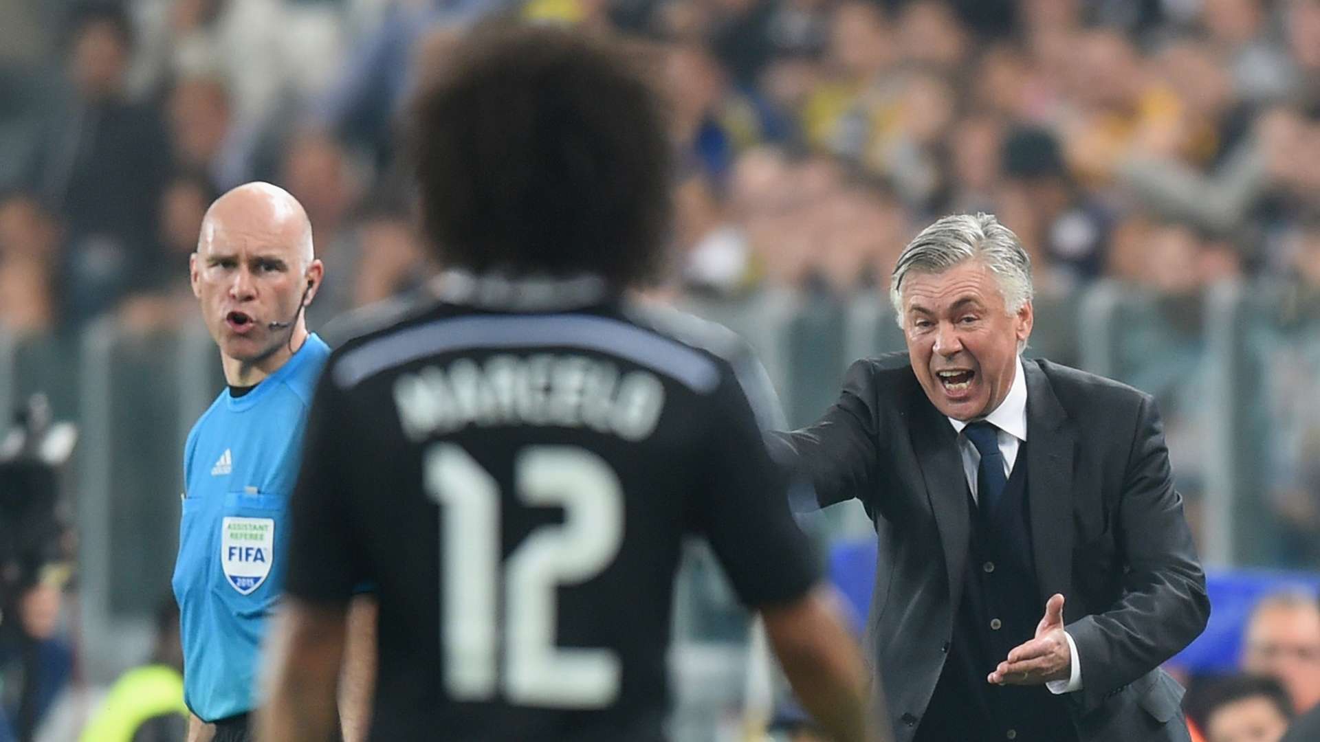 Marcelo - Carlo Ancelotti - Real Madrid