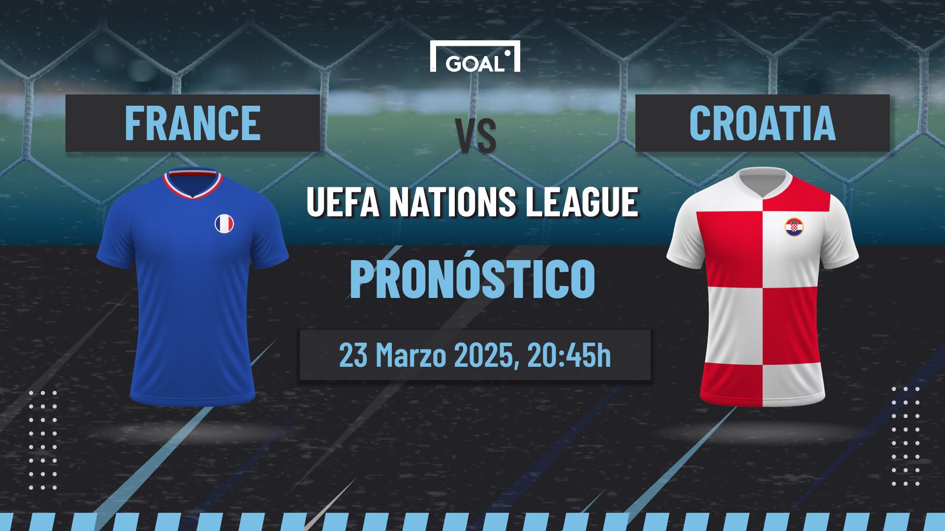 Francia vs Croacia Pronóstico y Apuestas UEFA Nations League | 23/03/2025