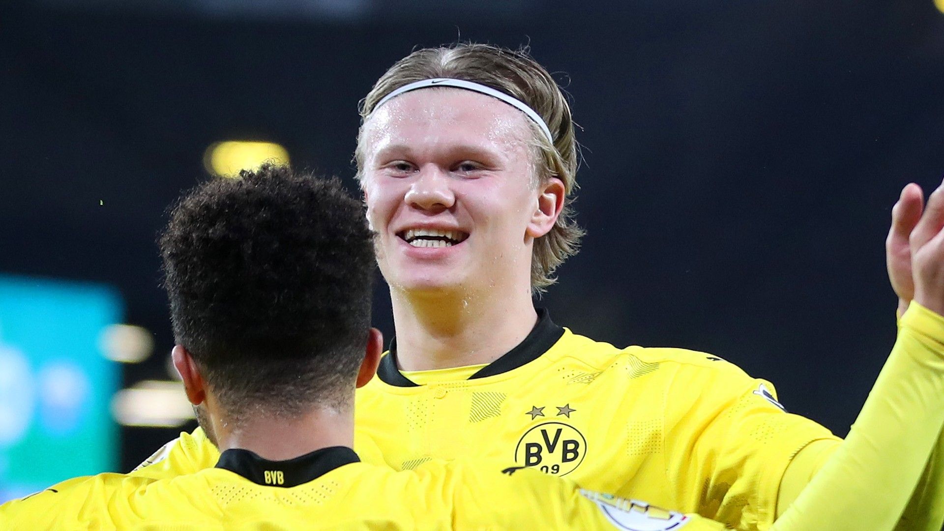 Erling Haaland Jadon Sancho Dortmund Paderborn 2021