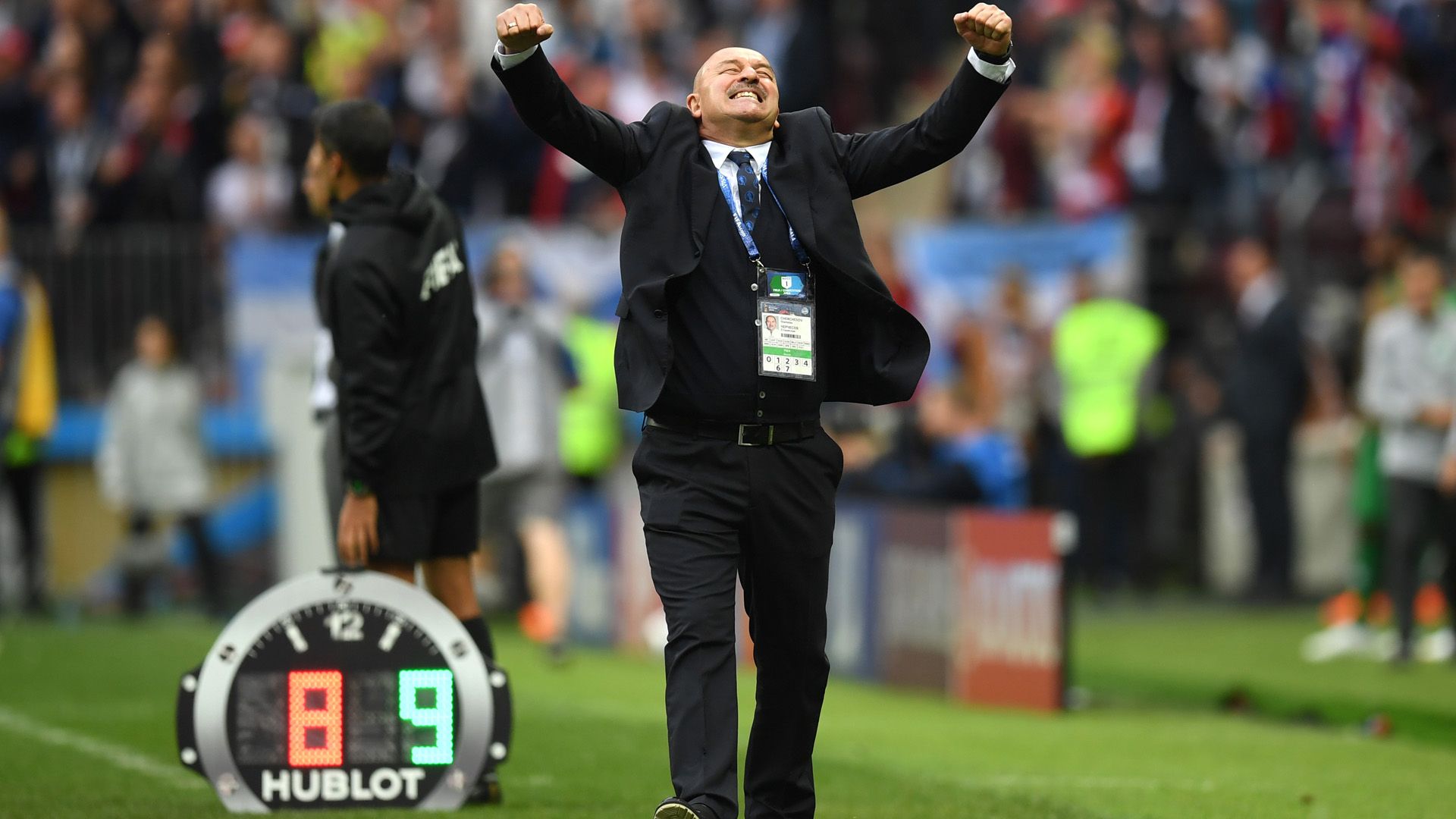 Russland Saudi Arabien Cherchesov 14062018