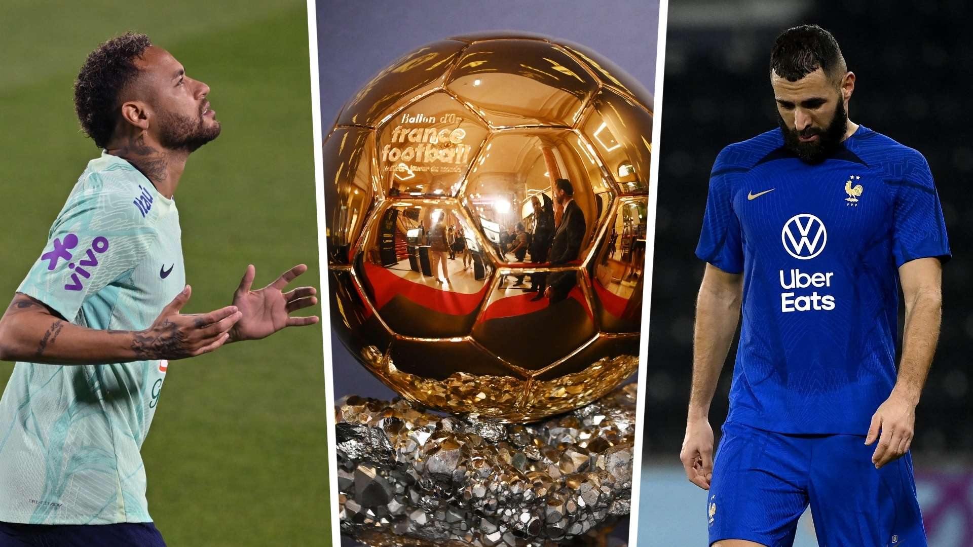 Neymar, ballon d'or, Karim Benzema GFX