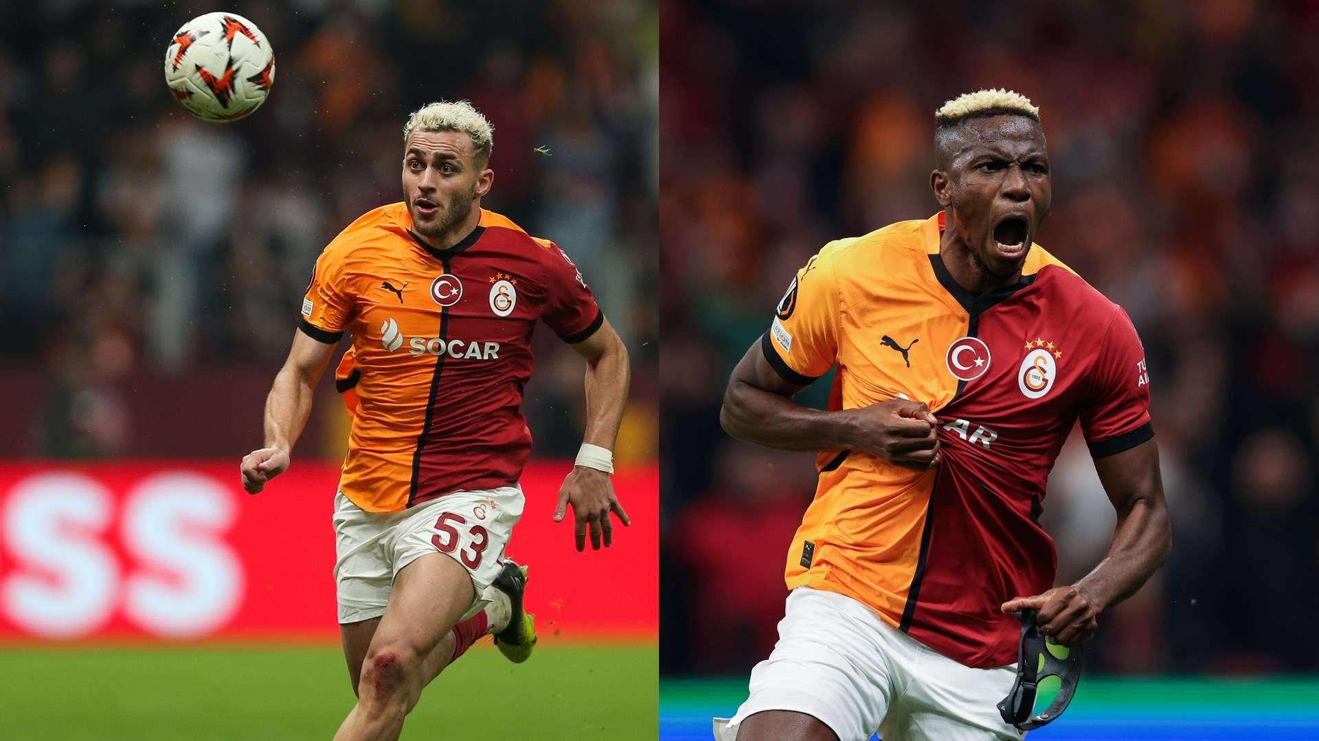 Baris Alper Yilmaz & Victor Osimhen