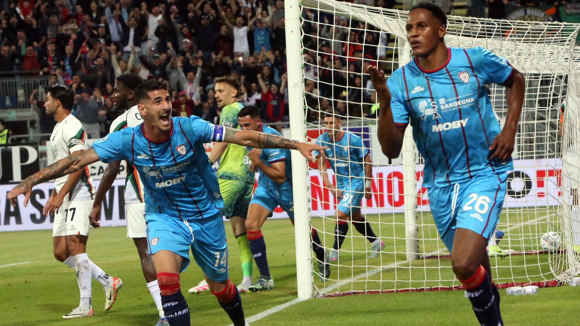 Mina Cagliari Venezia Serie A