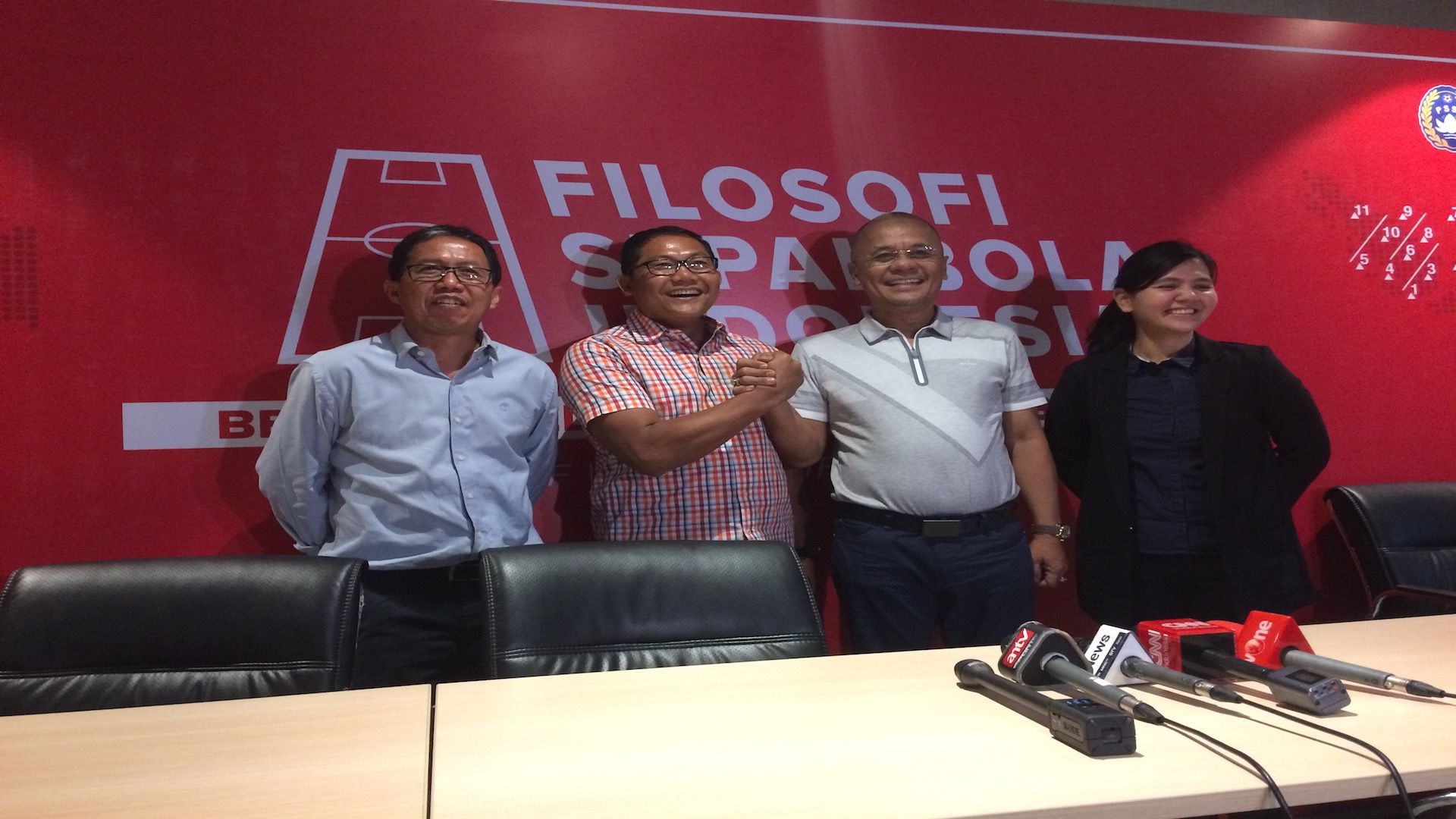 Joko Driyono - Sumardji - Haruna Soemitro - Ratu Tisha