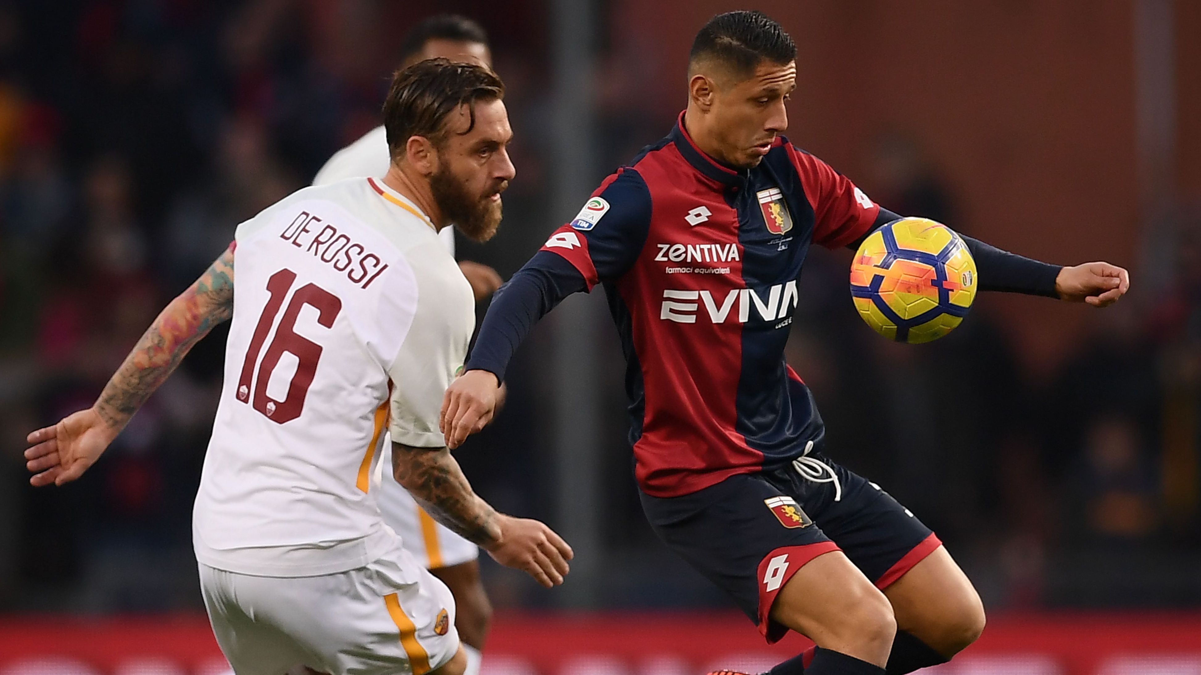 De Rossi Lapadula Genoa Roma