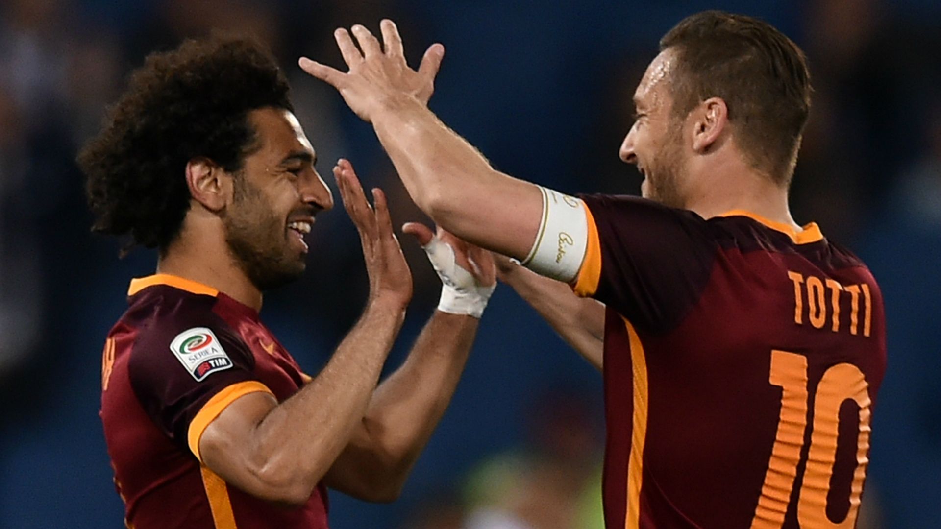 Salah Roma Bologna Serie A