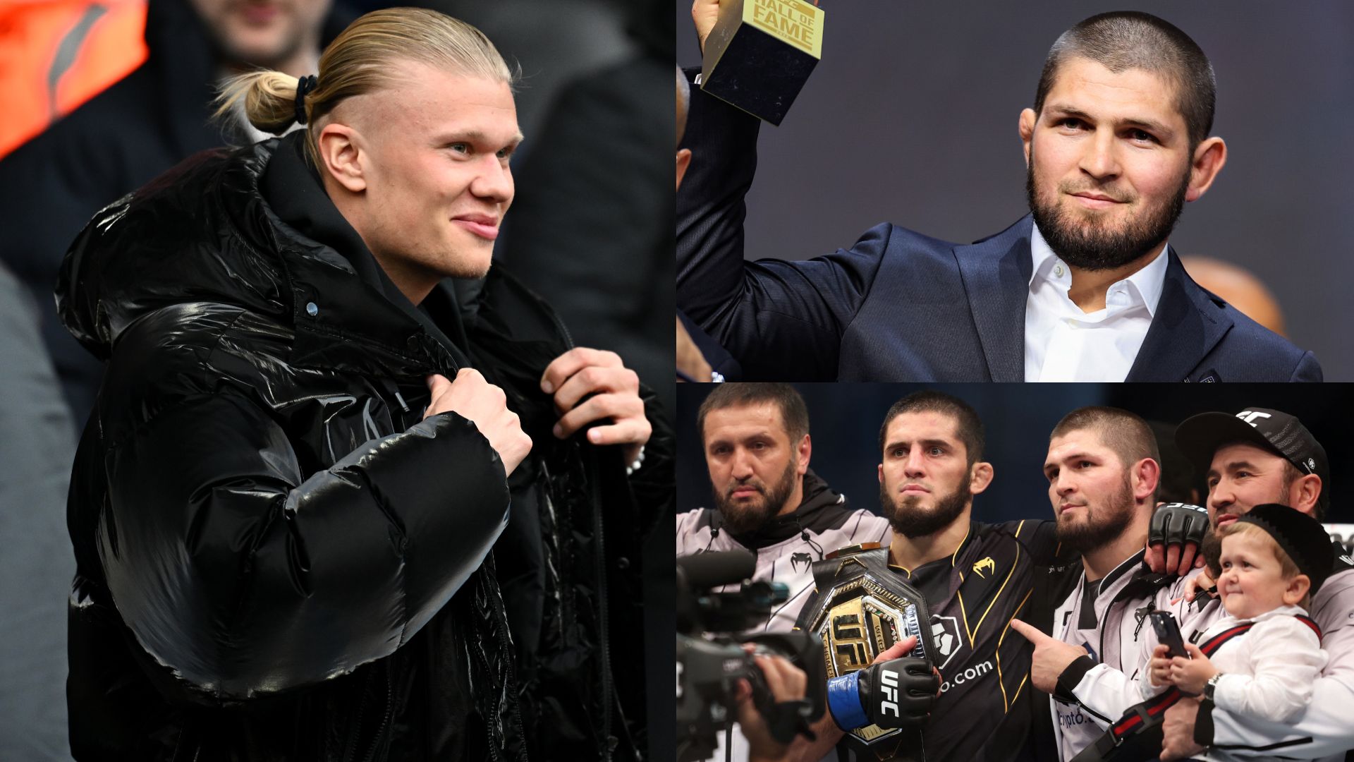 VIDEO UFC Legend Khabib Nurmagomedov Teaches Erling Haaland Arabic Ex video-ufc-legend-khabib-nurmagomedov-teaches-erling-haaland-arabic-ex
