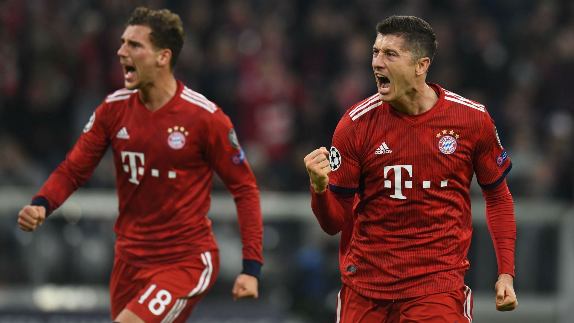Robert Lewandowski FC Bayern München Champions League 07112018