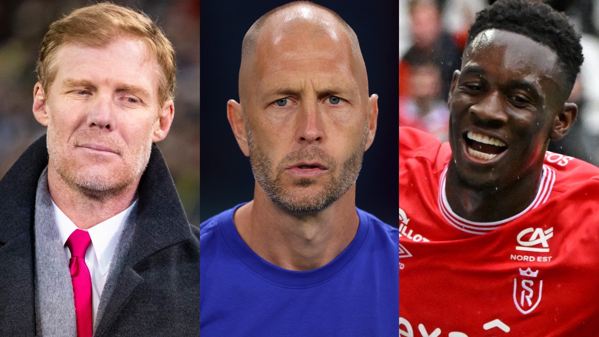 Alexi Lalas Gregg Berhalter Folarin Balogun GFX