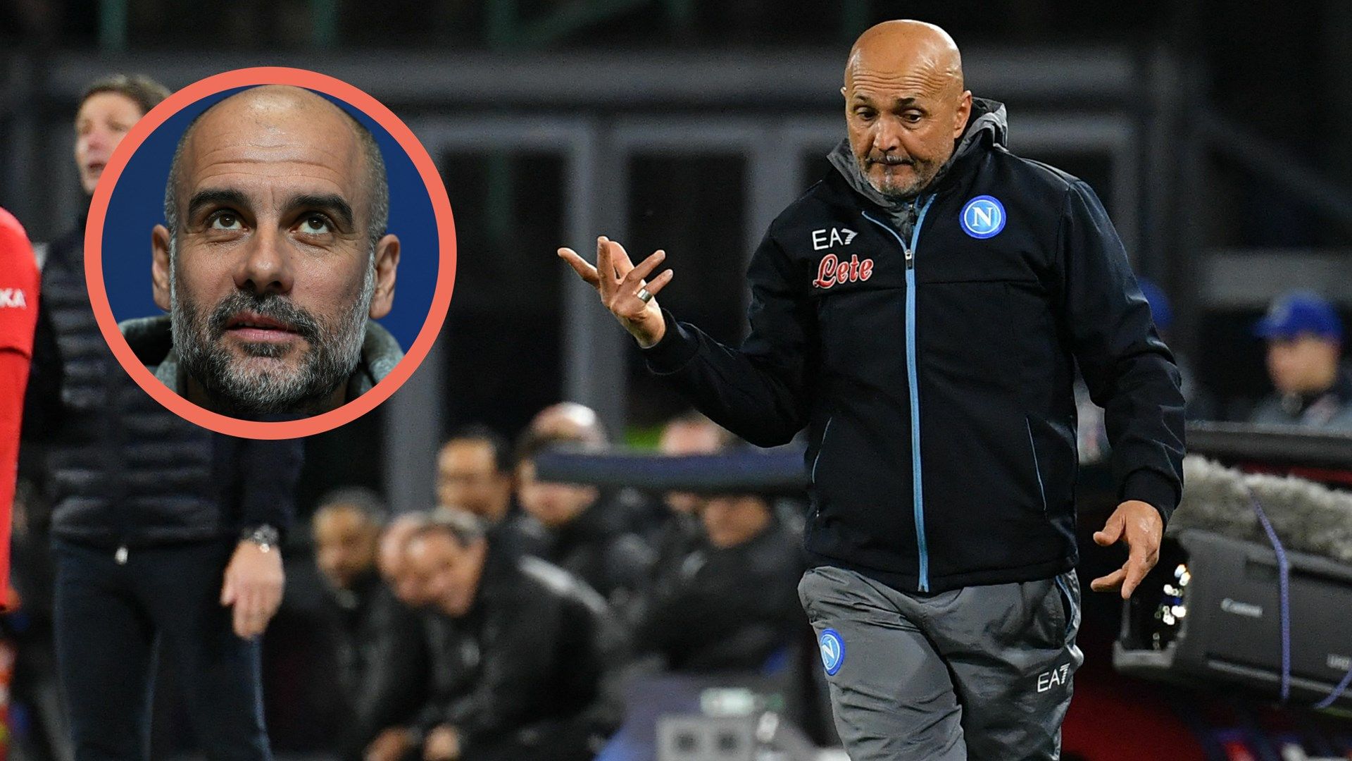 Luciano Spalletti, Pep Guardiola GFX