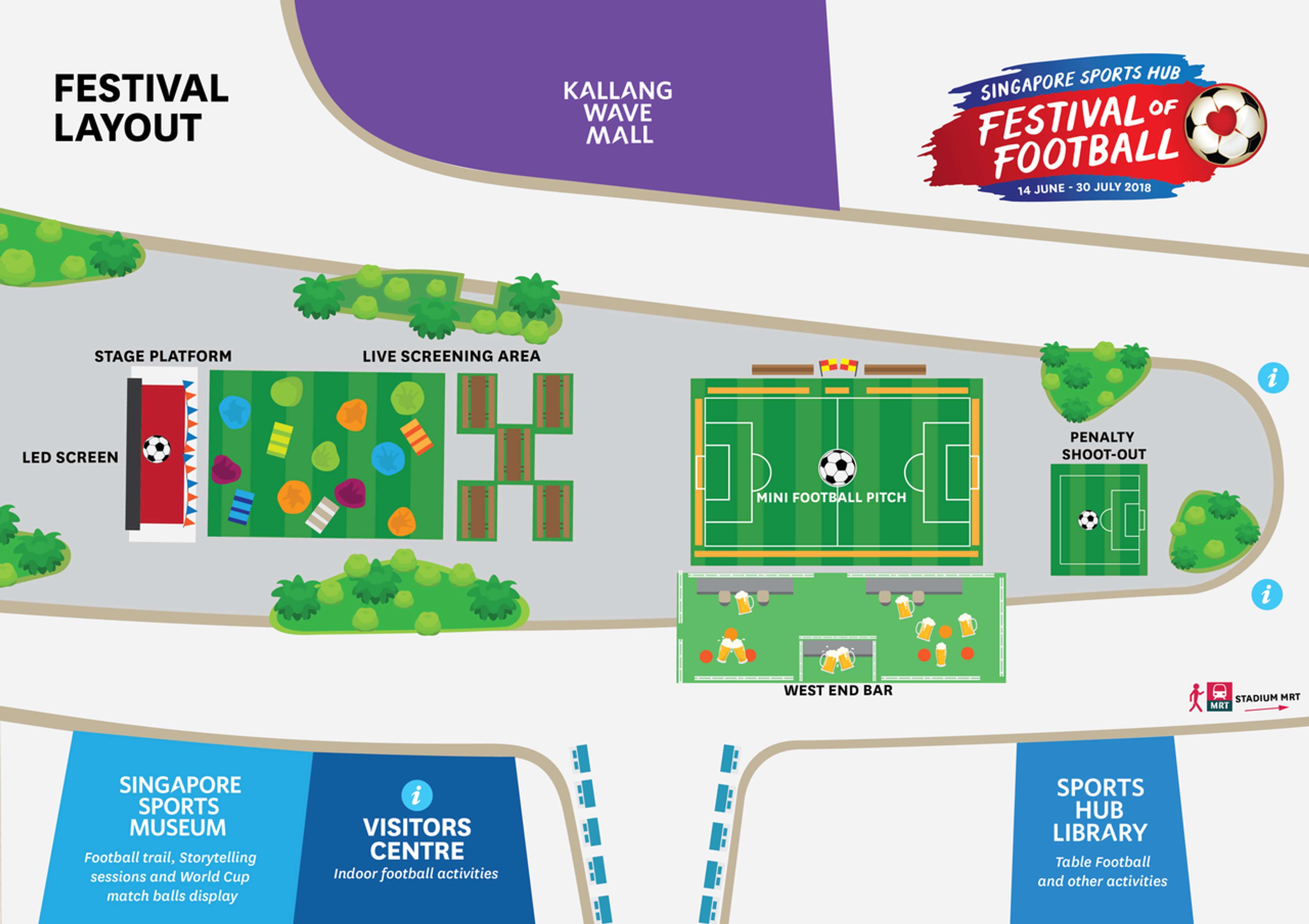 FOF event layout