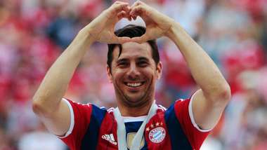Claudio Pizarro FC Bayern Bundesliga 10052014