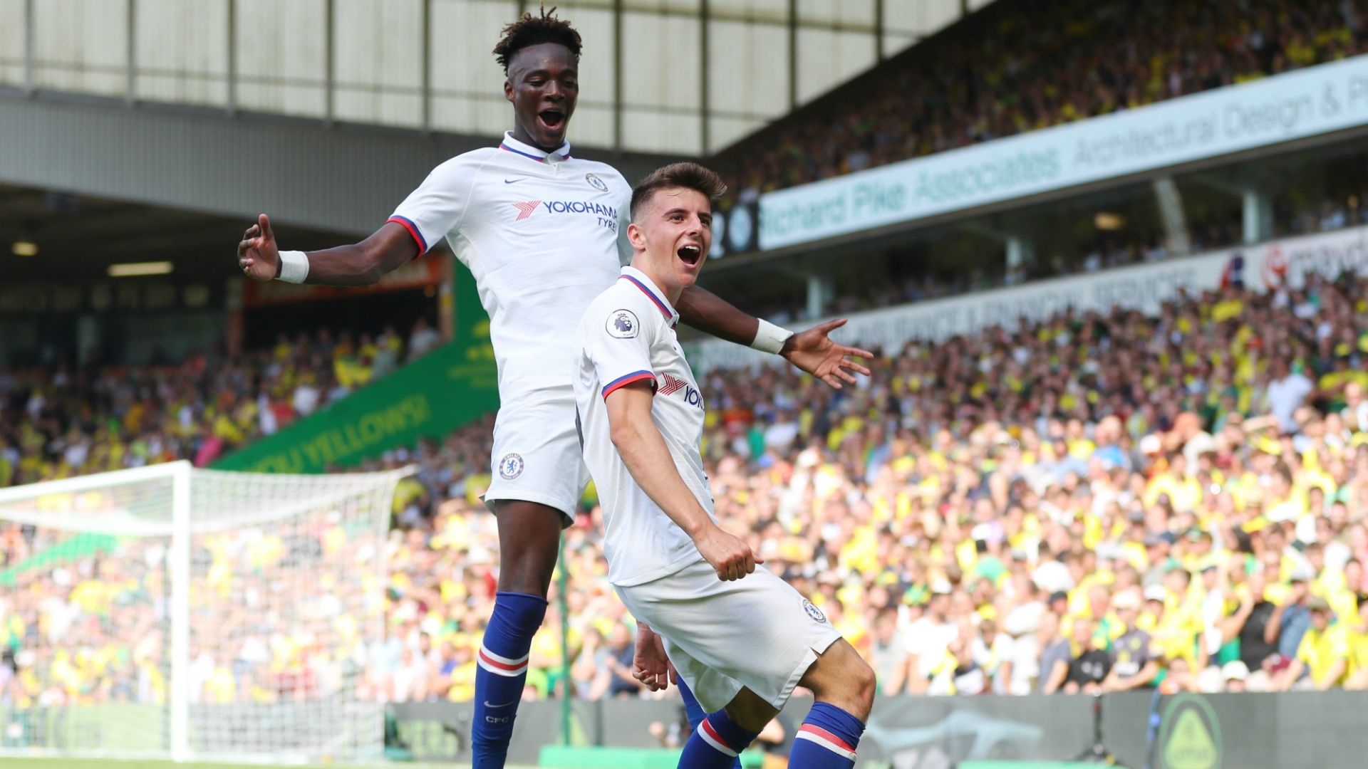 Mason Mount Tammy Abraham Norwich v Chelsea 08242019