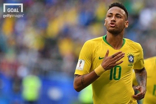 브라질 축구 국가대표팀 주장 네이마르. 사진=게티이미지
