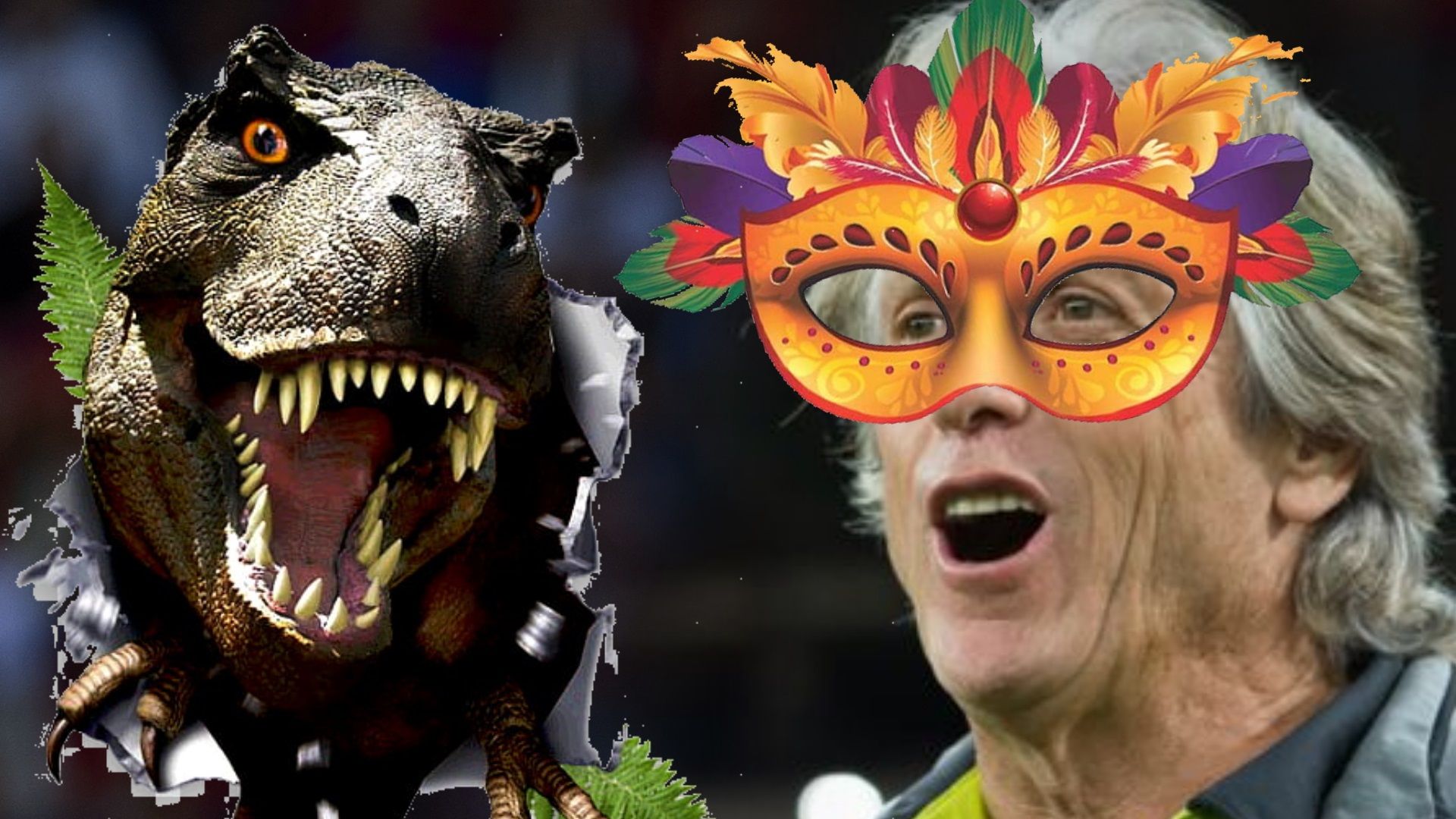 GFX Dinossauro carnaval Flamengo