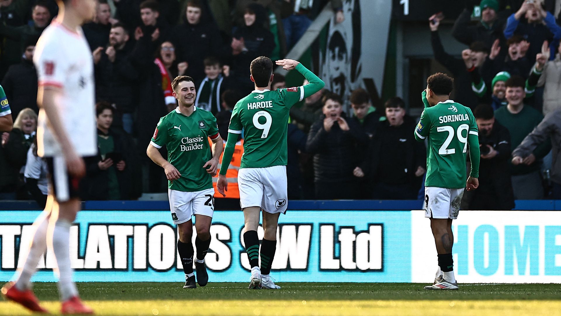 Liverpool Pymouth FA Cup