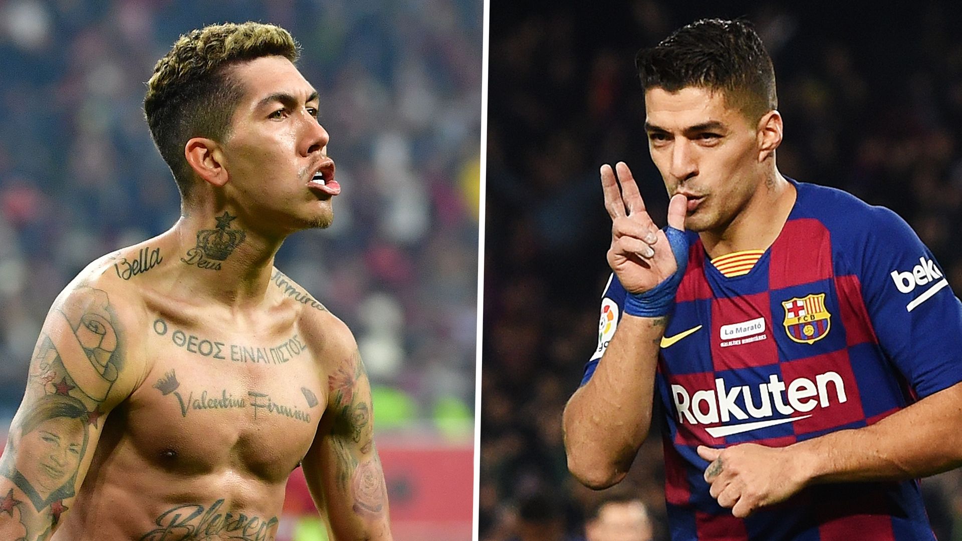 Roberto Firmino, Luis Suarez