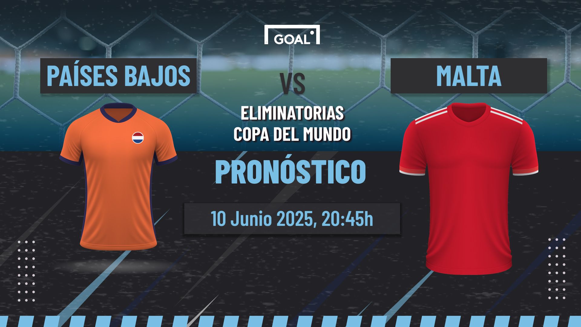 Países Bajos vs Malta Pronóstico y Apuestas Eliminatorias Copa del Mundo | 10/06/25