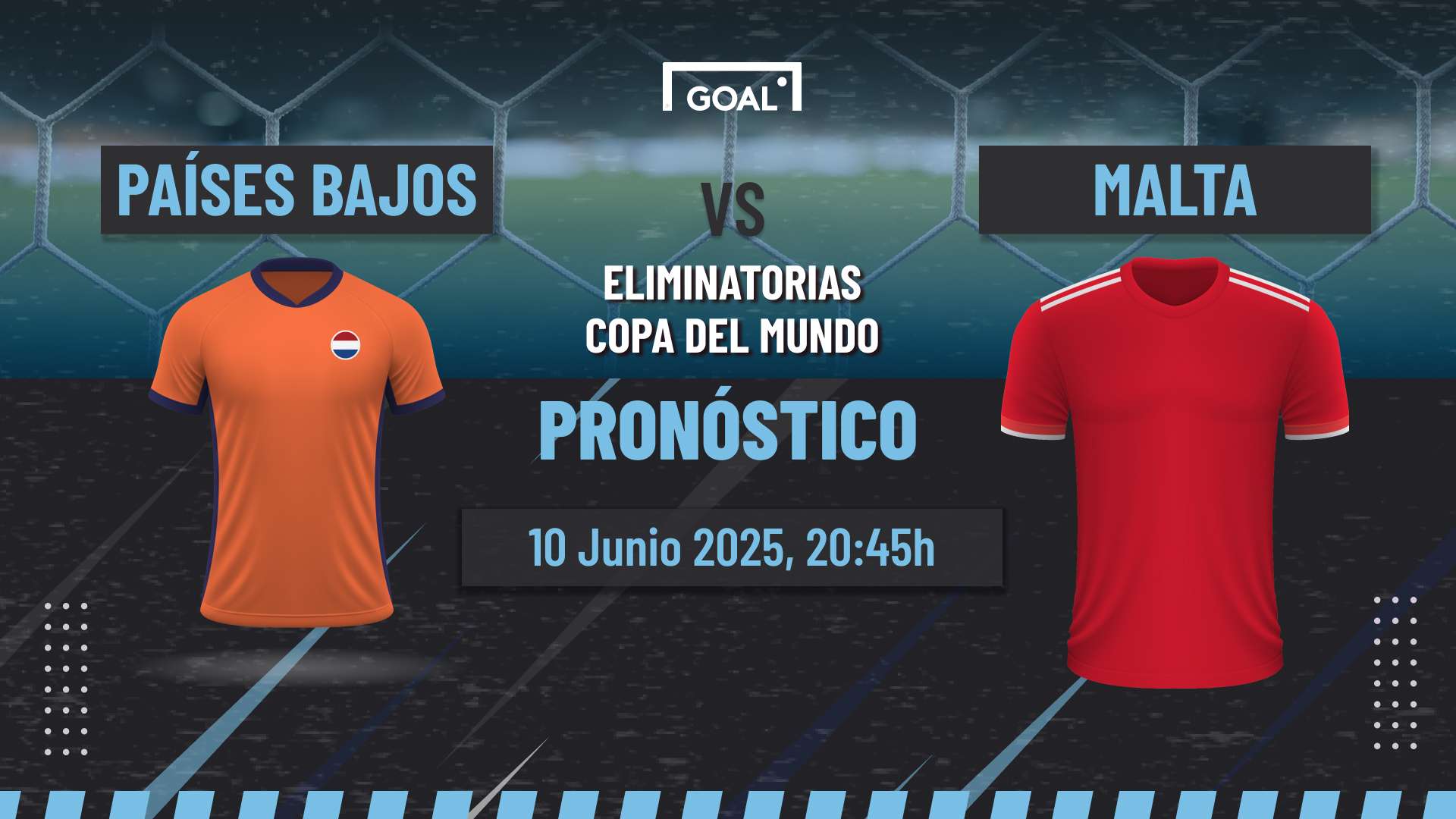 Países Bajos vs Malta Pronóstico y Apuestas Eliminatorias Copa del Mundo | 10/06/25