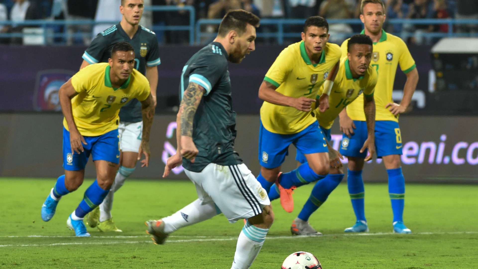Lionel Messi Argentina Brazil Friendly 15112019