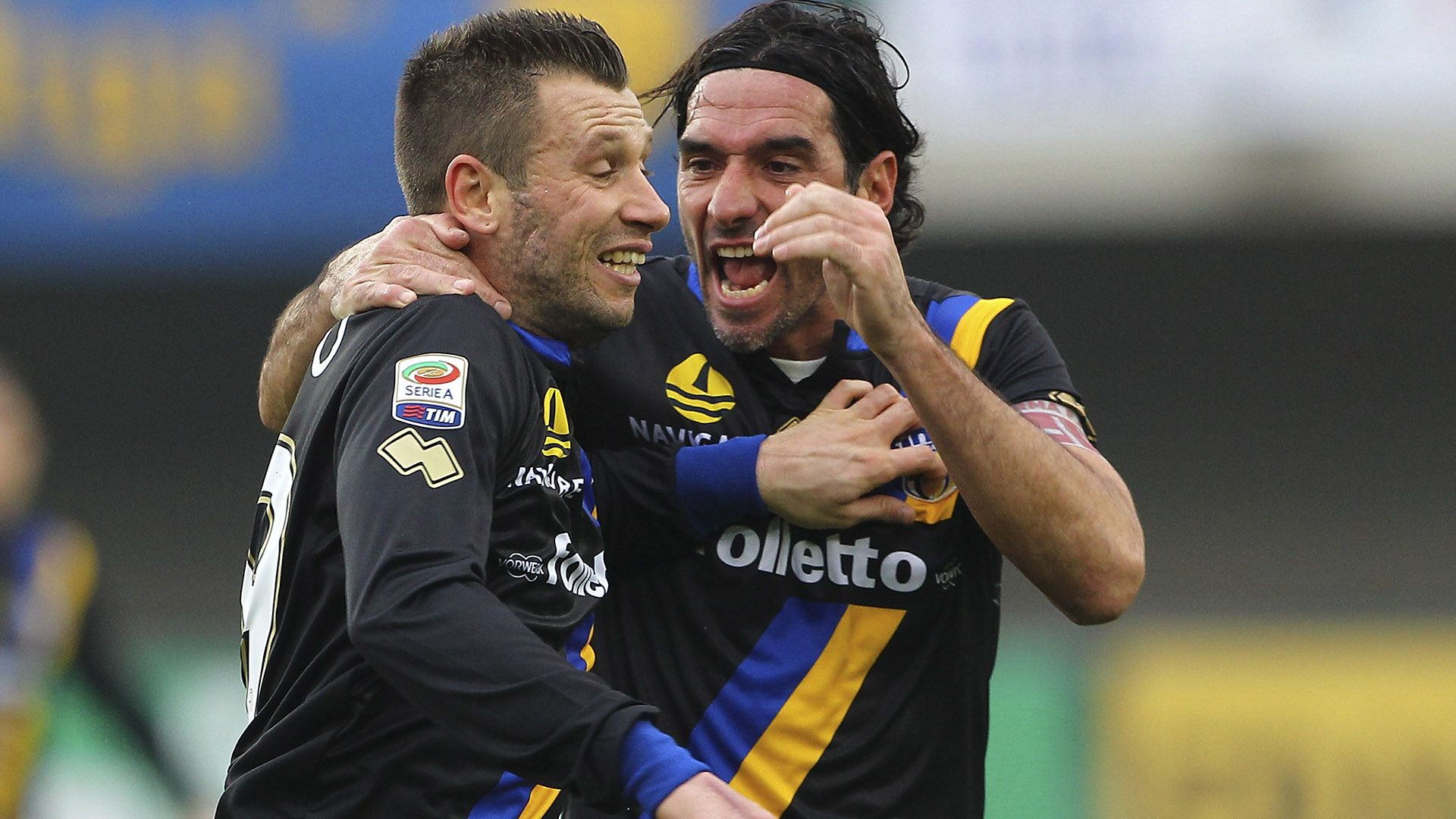 Antonio Cassano Alessandro Lucarelli Parma