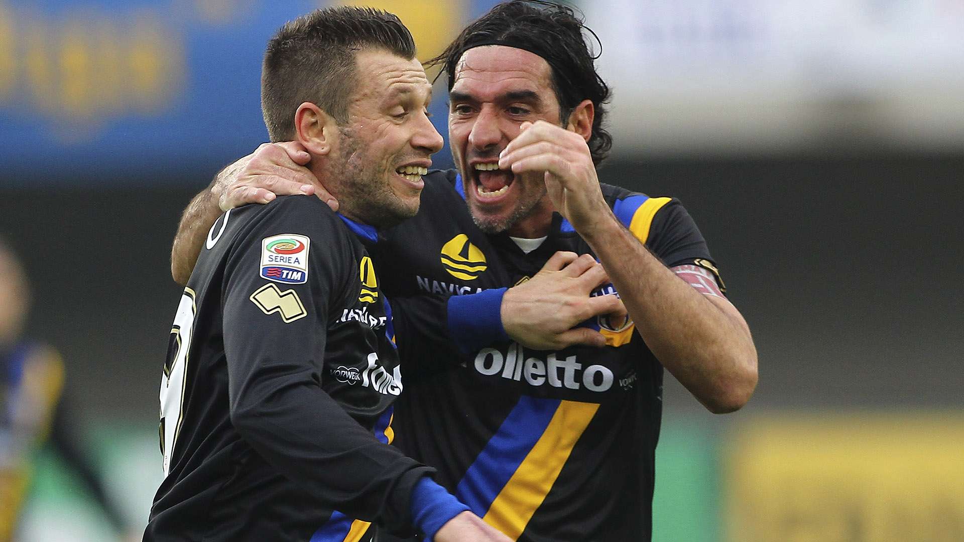 Antonio Cassano Alessandro Lucarelli Parma
