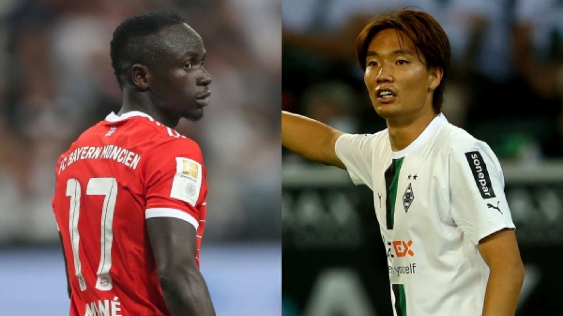 Sadio Mane Bayern Kou Itakura Borussia MG