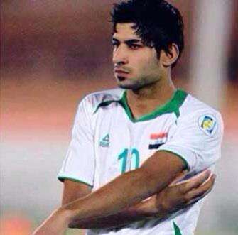 مهاجم أربيل العراقي أحمد راضي