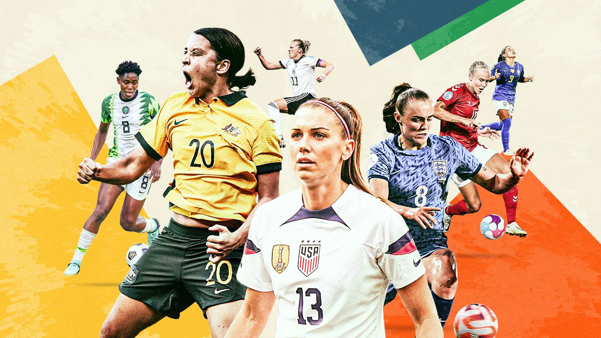 Women's World Cup 50 Players to Watch GFX