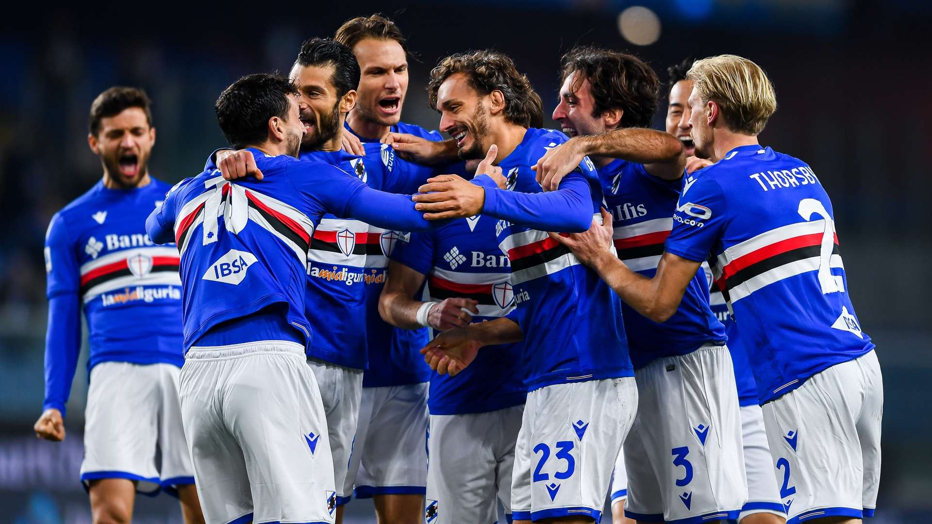 Gabbiadini Sampdoria Venezia