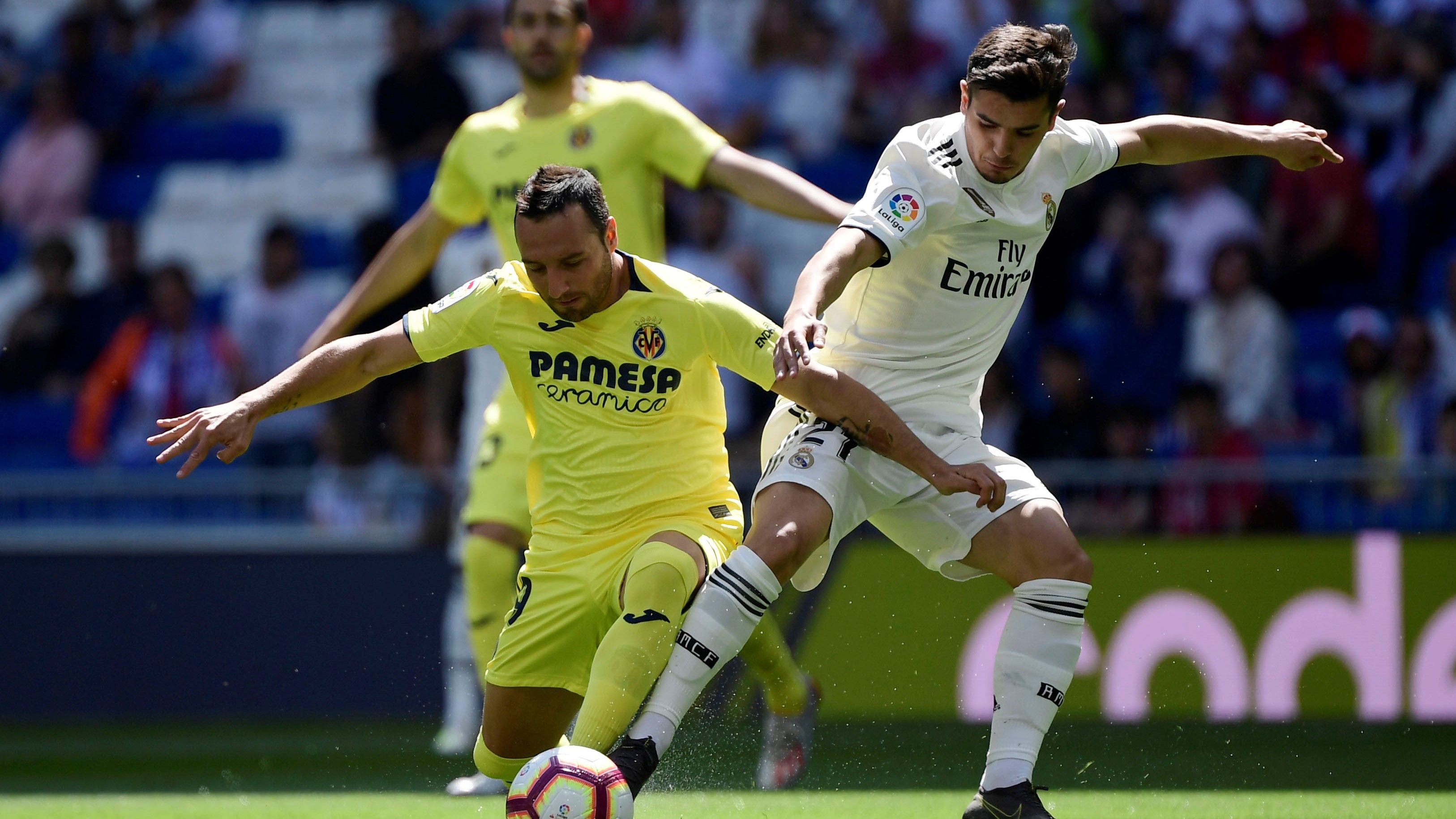 Santi Cazorla Brahim Diaz Real Madrid Villarreal LaLiga 05052019