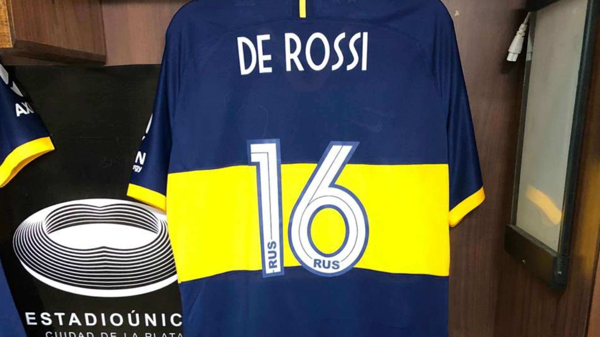 Daniele De Rossi Boca Shirt 16 Copa Argentina 13082019