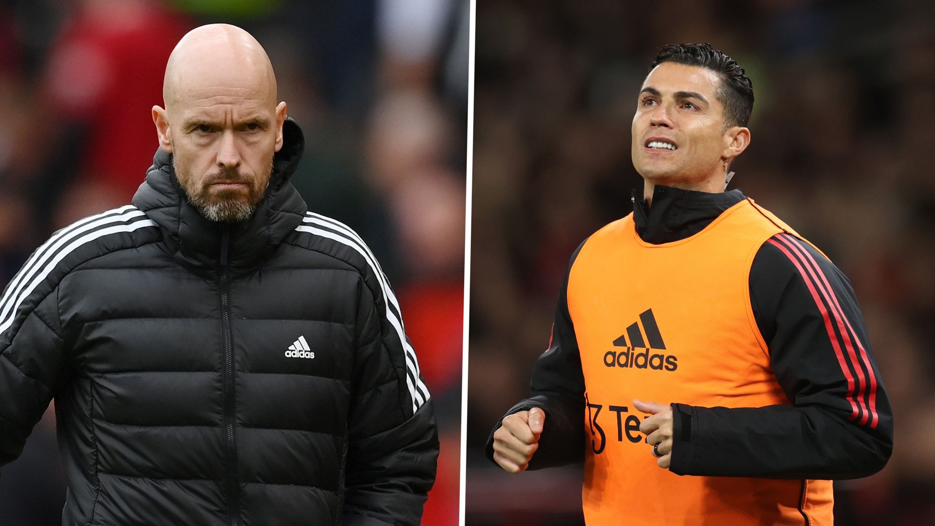 GFX TEN HAG CRISTIANO RONALDO MANCHESTER UNITED