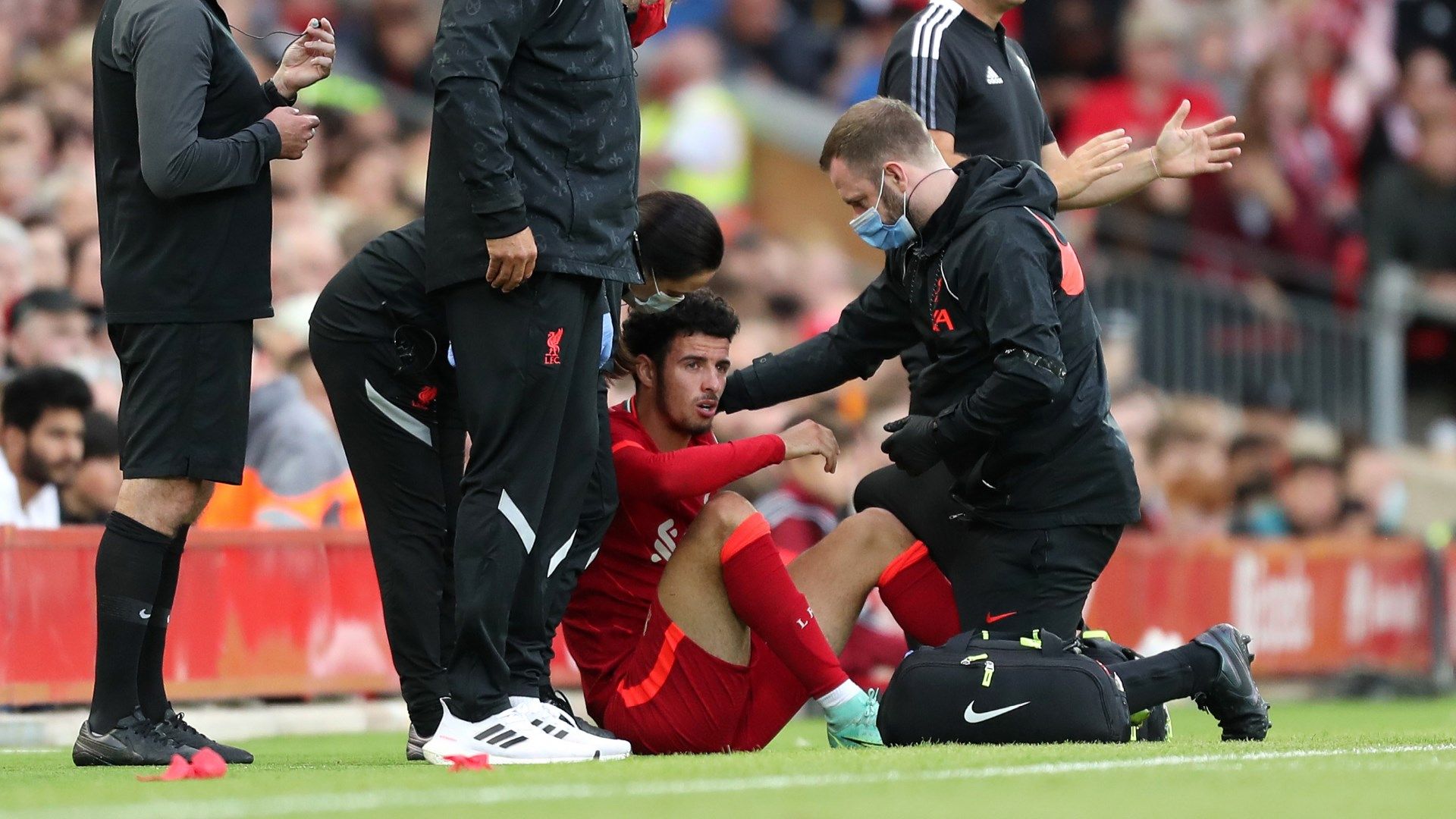 Curtis Jones injury Liverpool 2021