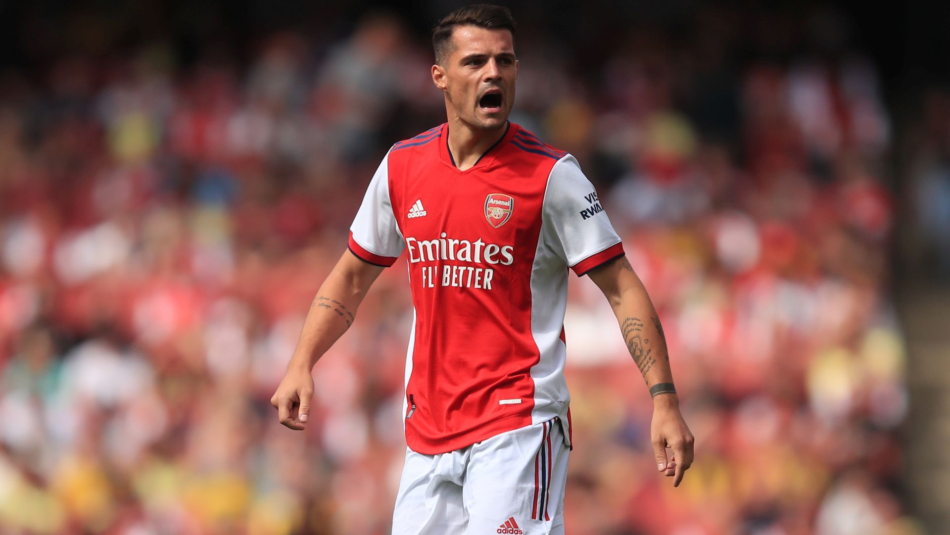 Granit Xhaka Arsenal 2021 2022