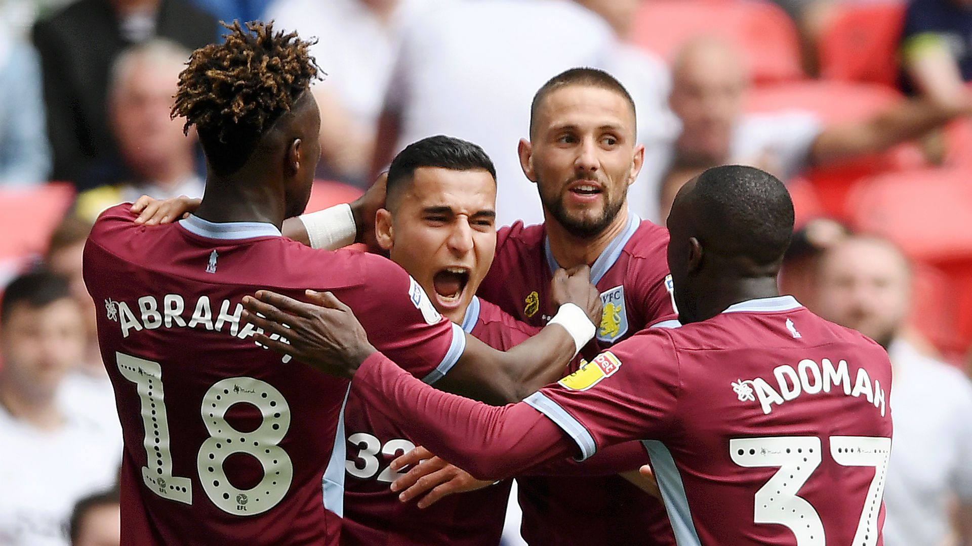 Anwar El Ghazi Aston Villa Derby County