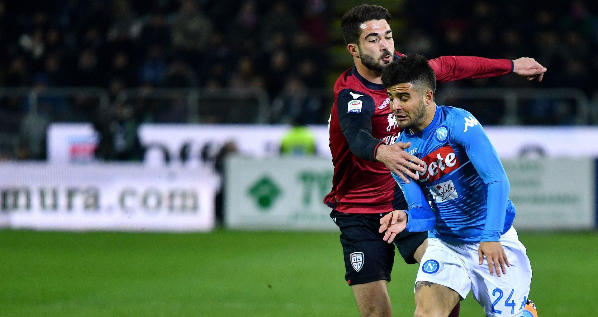 Lorenzo Insigne Paolo Faragò Cagliari Napoli Serie A