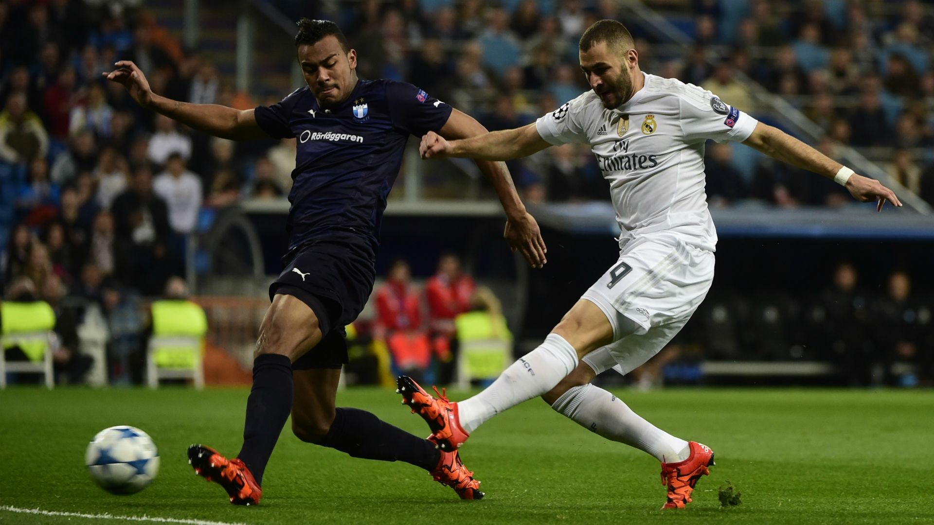 Karim Benzema Real Madrid Malmo Champions League 08122015