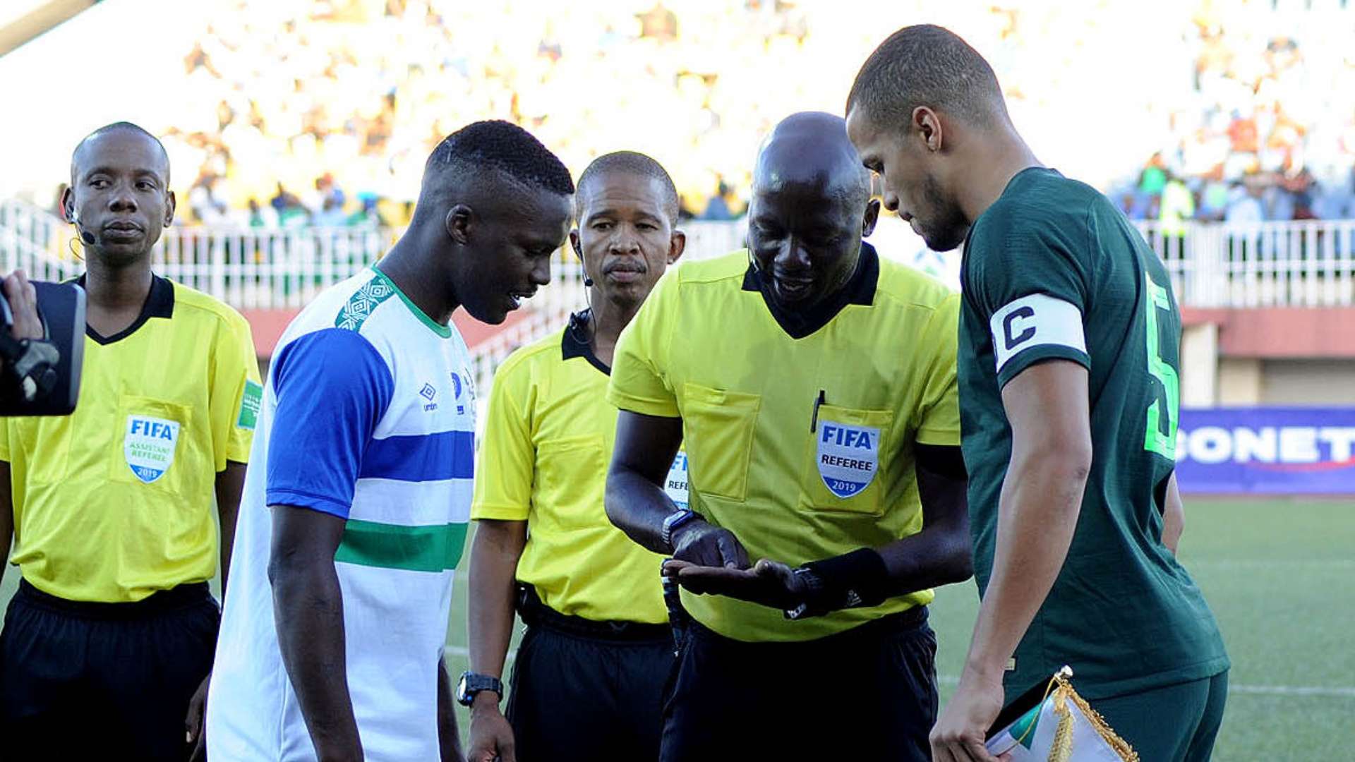William Troost-Ekong of Nigeria vs Lesotho