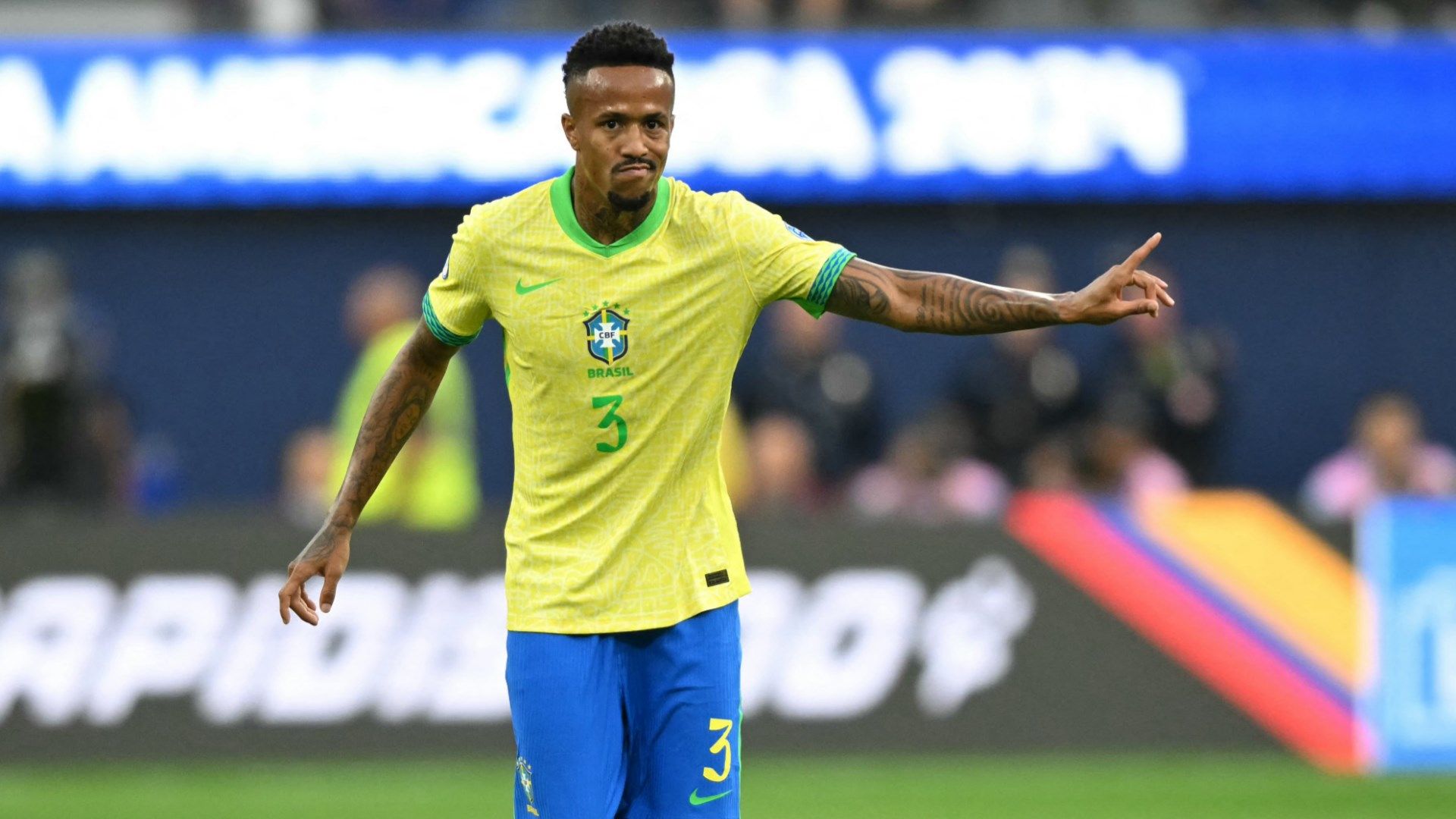 Eder Militao Brazil Copa America 2024