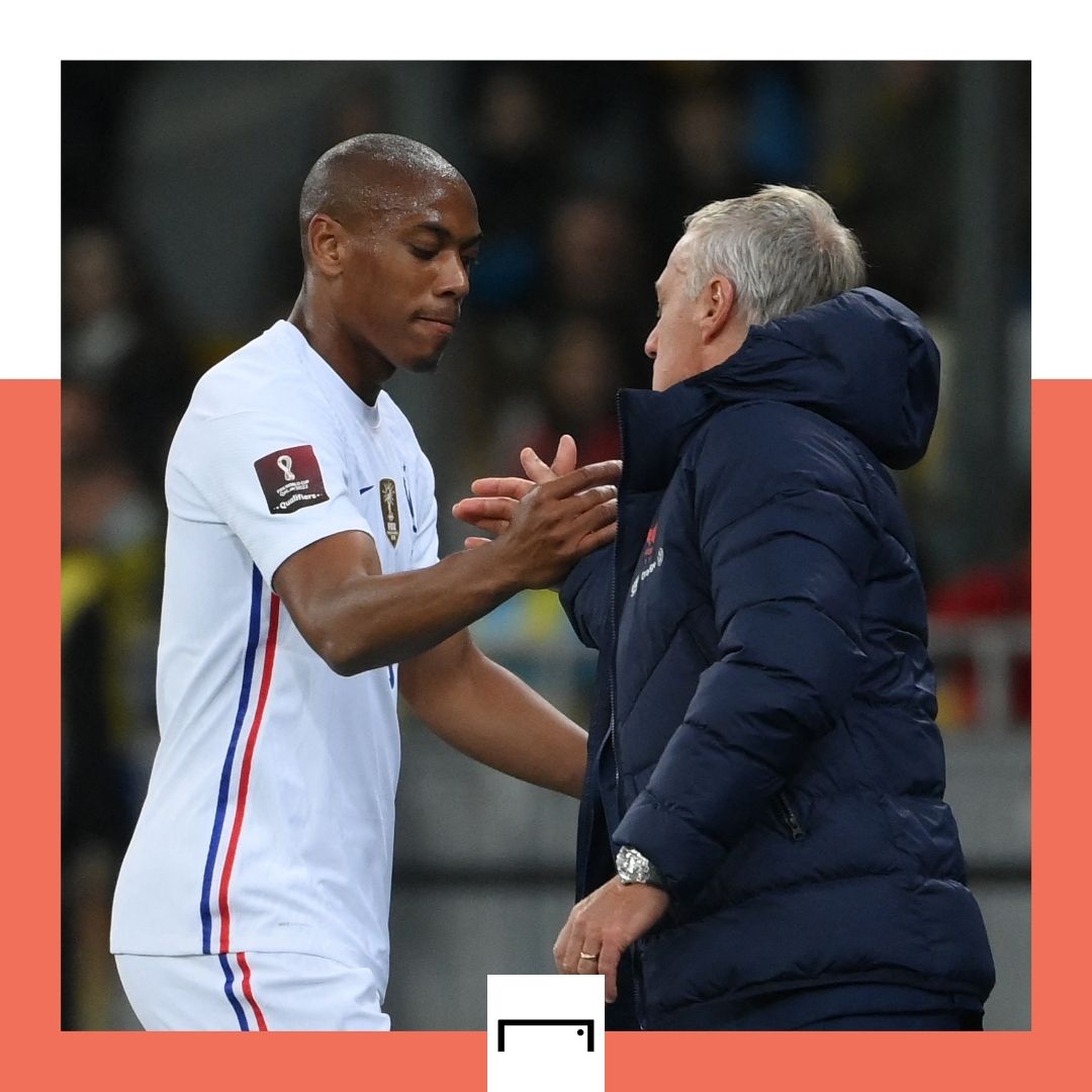 Anthony Martial Didier Deschamps France GFX