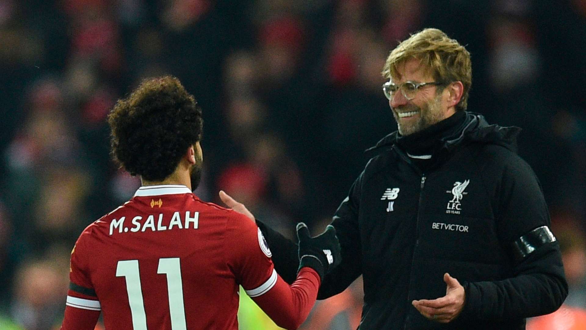 Jurgen Klopp Mohamed Salah Liverpool