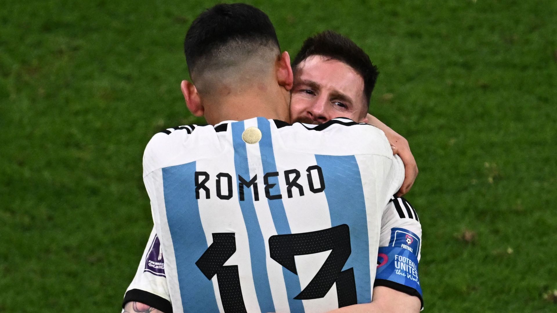 Cristian Romero Lionel Messi Argentina 2022 World Cup