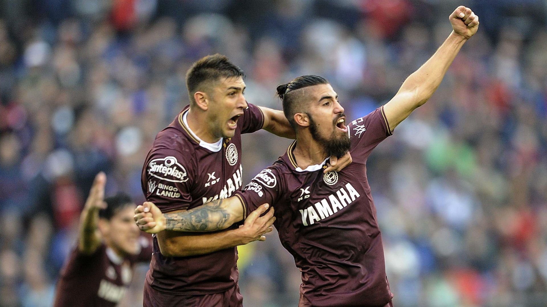 Diego Braghieri Oscar Benitez San Lorenzo Lanus Campeonato de Primera Division 29052016