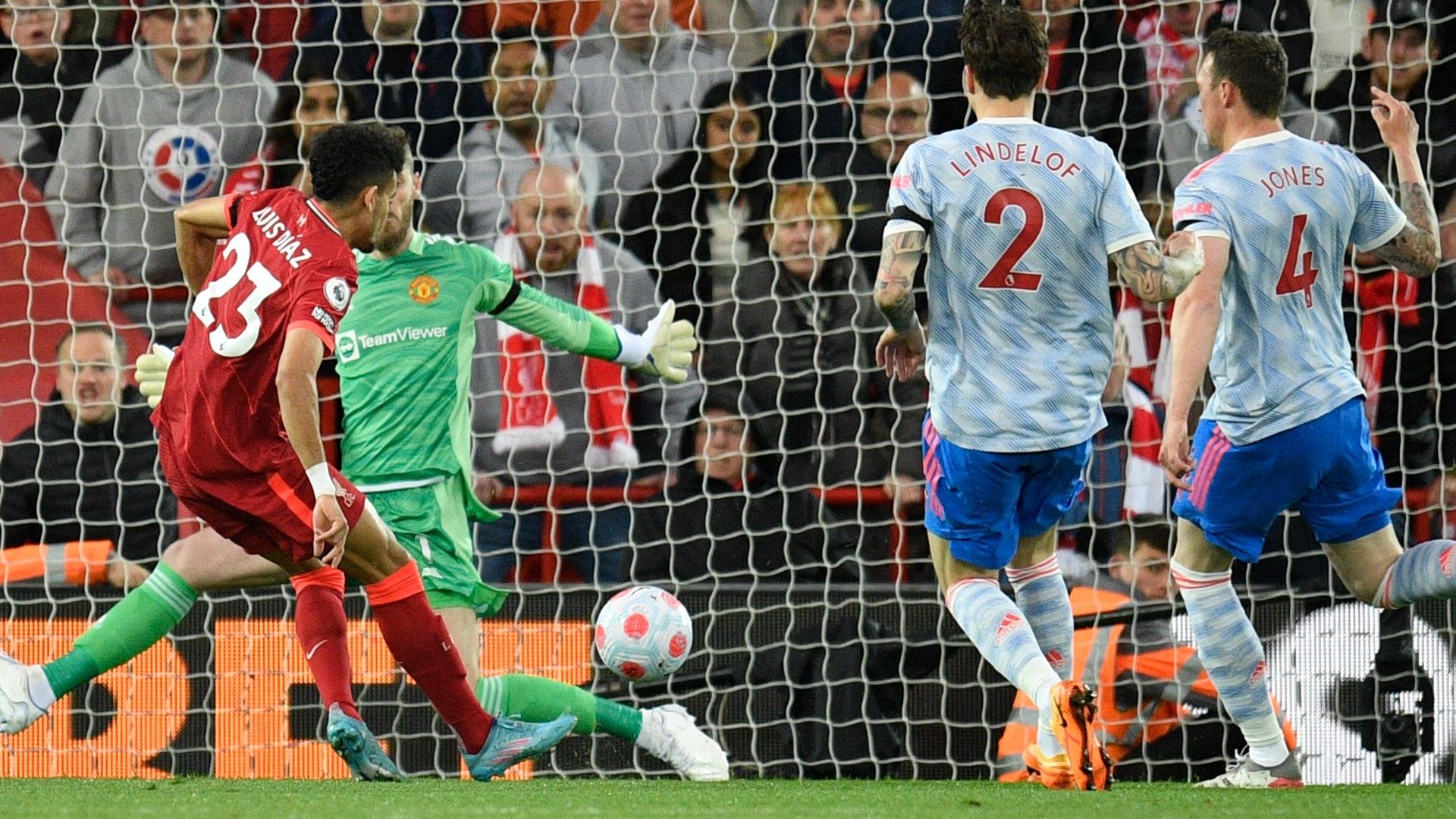 Luis Diaz Liverpool Man Utd 2022